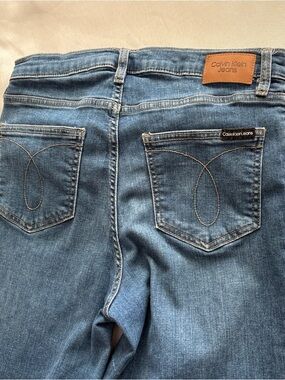 Calvin Klein Jeans Straight Leg Medium Blue Denim